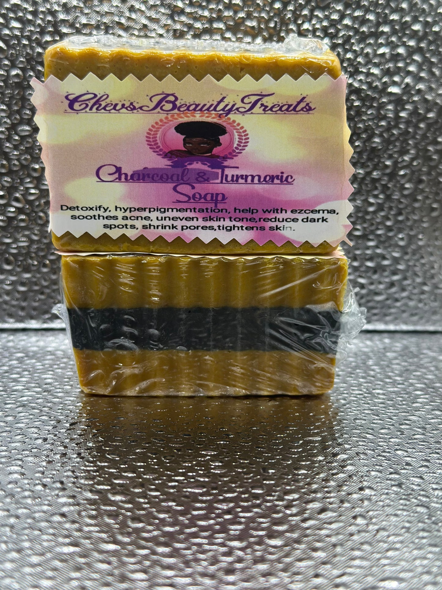 Charcoal & Turmeric soap