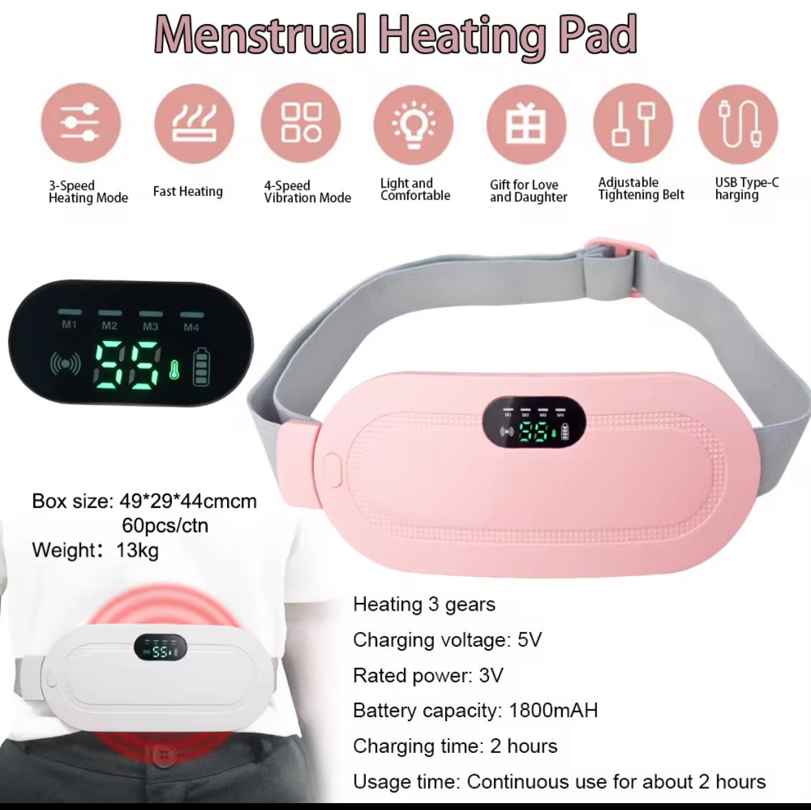 Menstrual & Pain Heating Pad