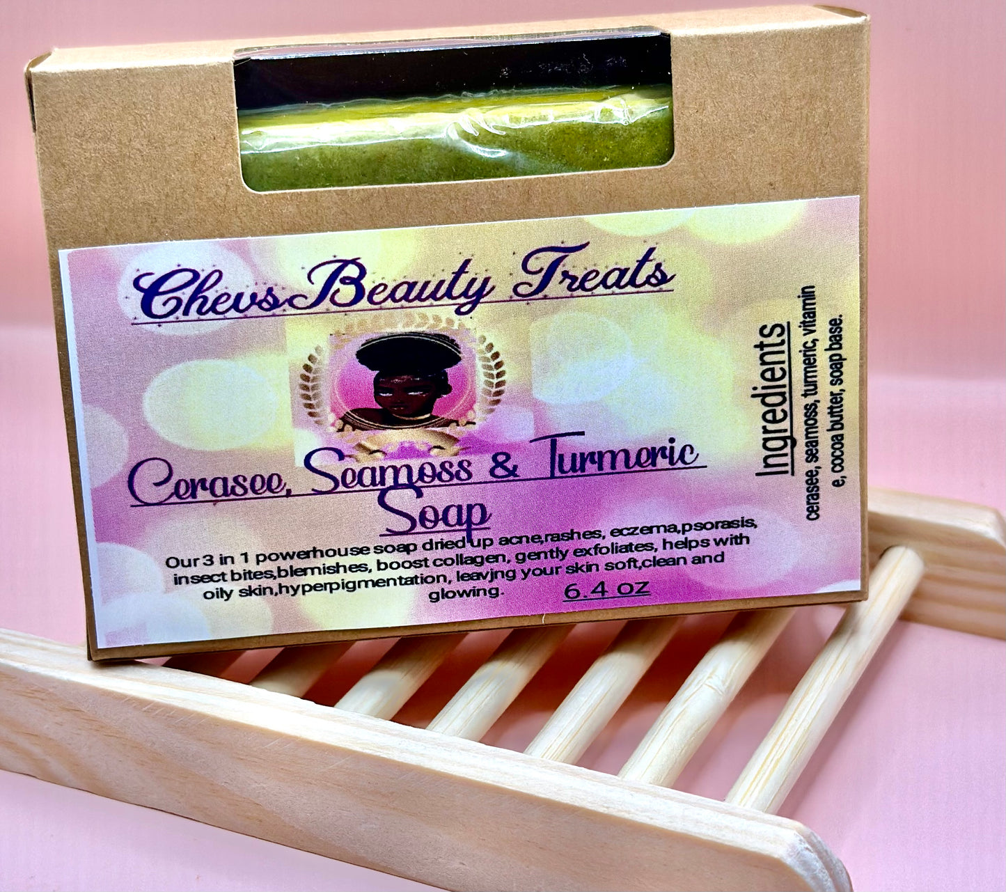 Cerasee, Seamoss & Turmeric Soap