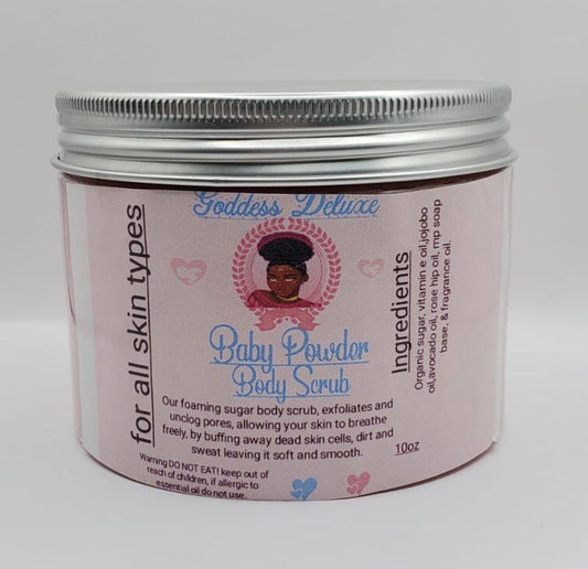 Baby Powder Body scrub